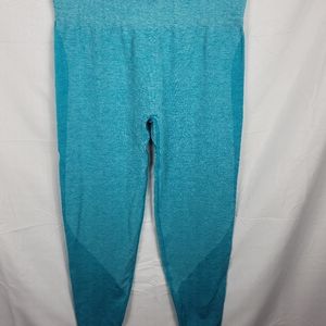 Victoria's Secret Pink Size L blue stretch pants.